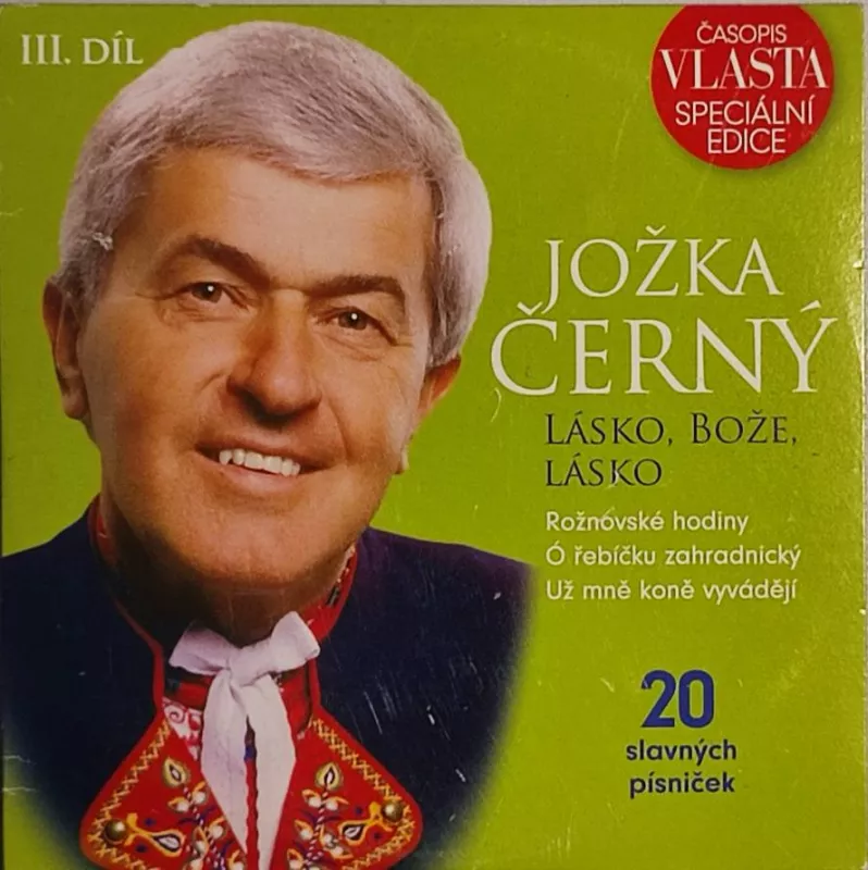 CD Jožka Černý Lásko,Bože,Lásko