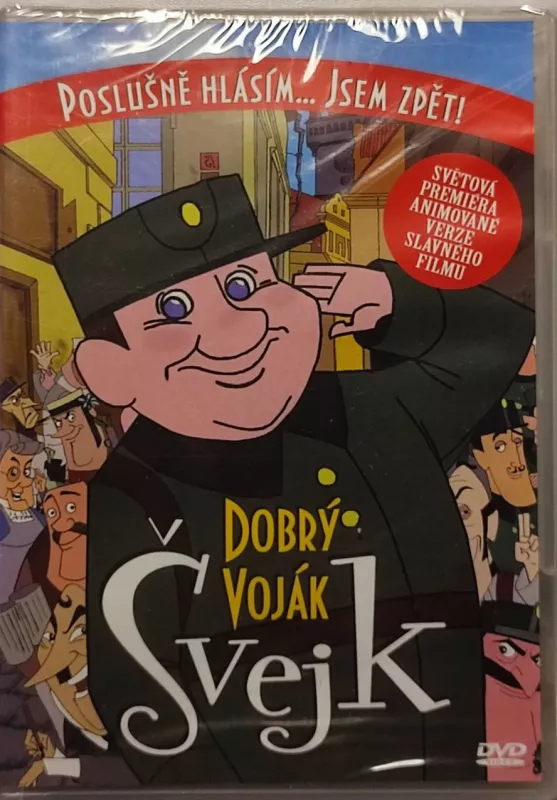 DVD Dobrý voják Švejk - animovaný