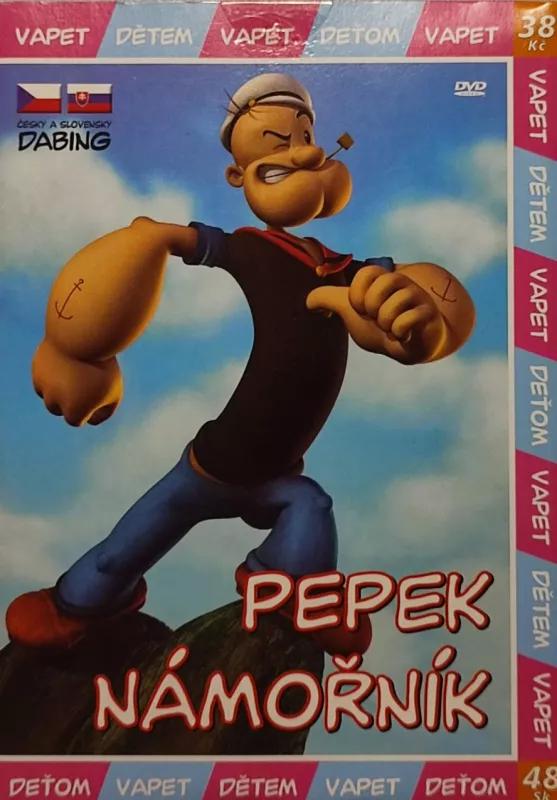 DVD Pepek námořník