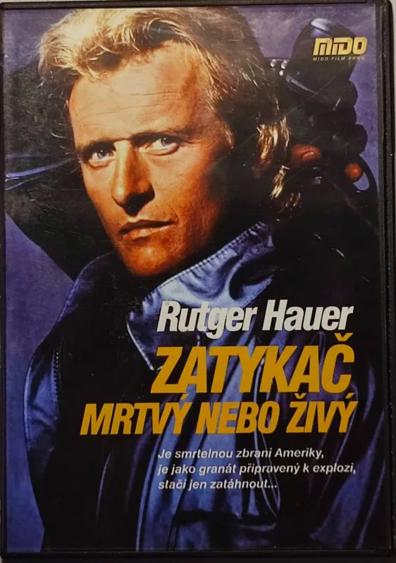 DVD Zatykač: Mrtvý nebo živý (Rutger Hauer)