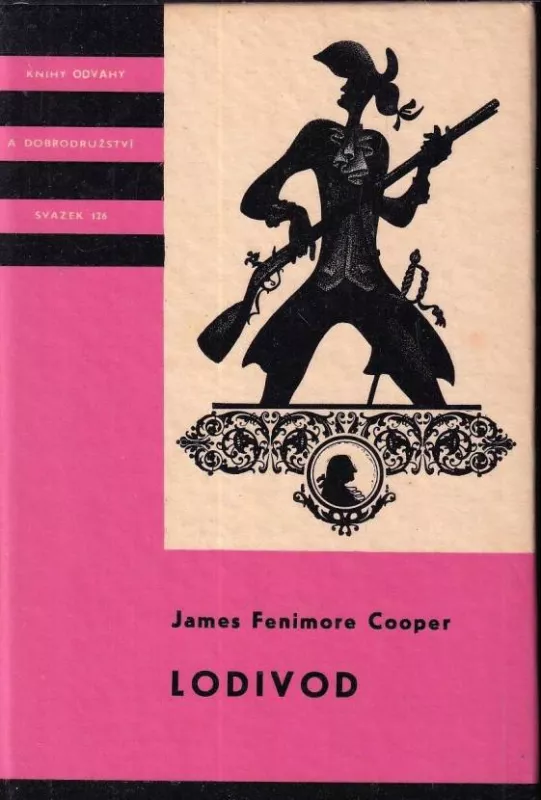James Fenimore Cooper Lodivod ilustrace Zdeněk Majzner KOD 126.