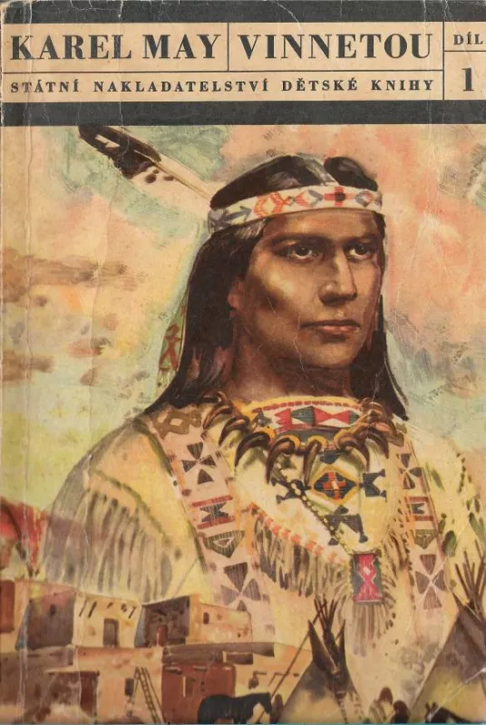 Karel May Vinnetou 1 ilustrace Zdeněk Burian