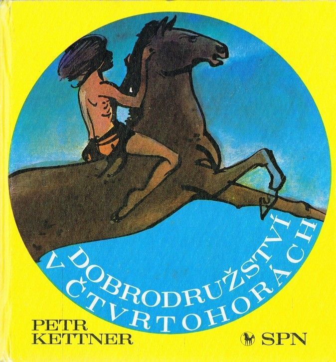 Petr Kettner Dobrodružství v Čtvrtohorách ilustrace ilustrace E.Hájek