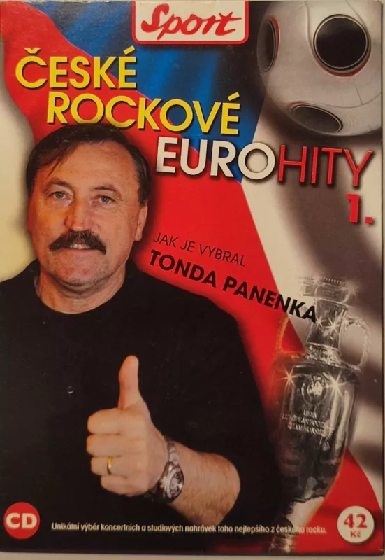 CD České rockové eurohity 1 (jak je vybral Tonda Panenka)