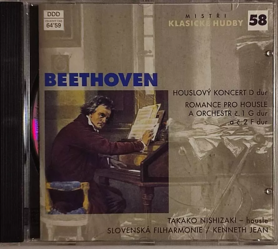 CD Mistři klasické hudby Beethoven.