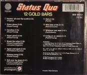 CD Status Quo 12 gold bars