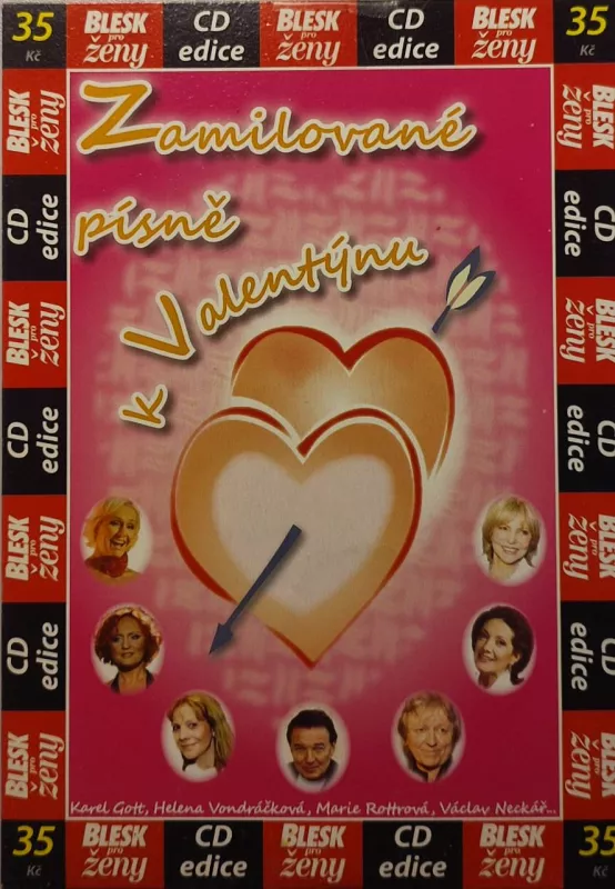 CD Zamilované písně k Valentýnu