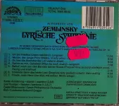 CD Zemlinsky Lyrische Symphonie Karan Armstrong, Ivan Kusnjer, Czech