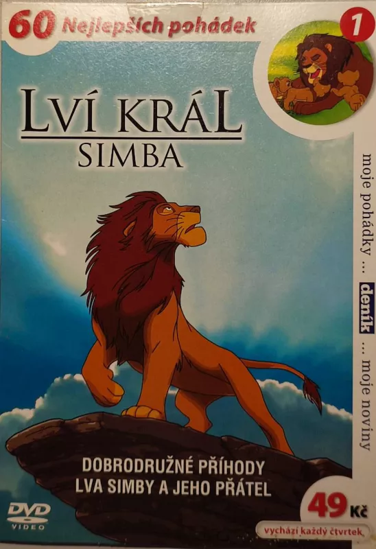 DVD Lví král-Simba