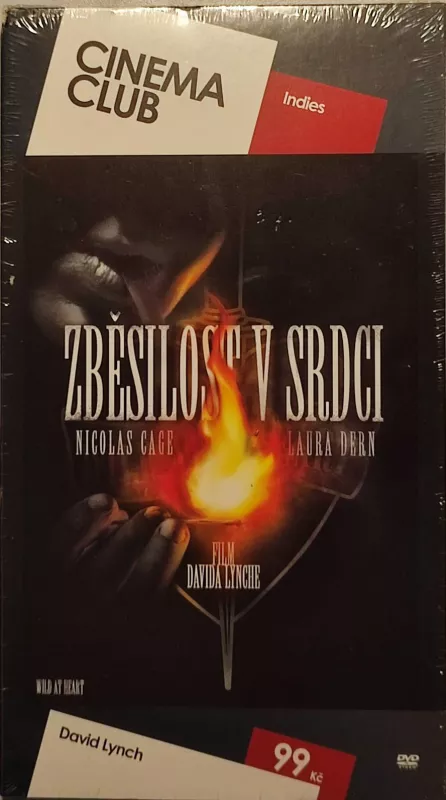 DVD Zběsilost v srdci