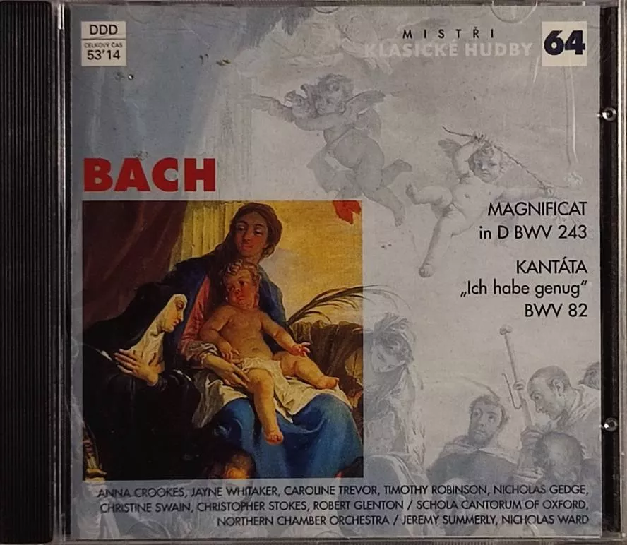 CD Mistři klasické hudby Bach