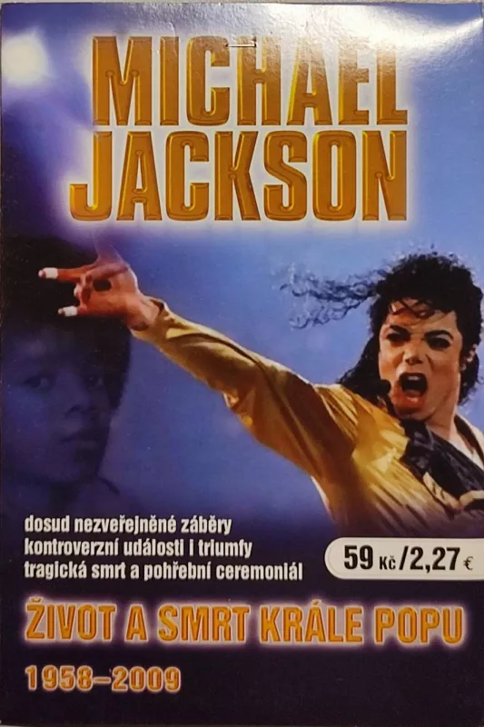 DVD Michael Jackson - Život a smrt a krále 1958 - 2009 (pošetka)