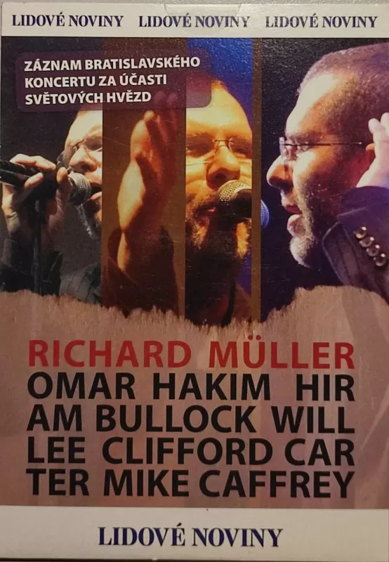 DVD Richard Muller-Omar Hakim Hiram Bullockwill lee clifford (pošetka)