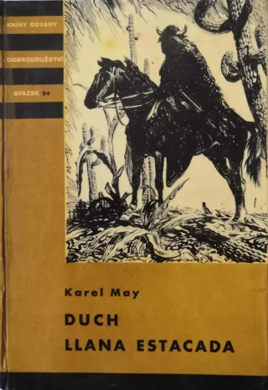 Karel May Duch Llana Estacada ilustrace Zdeněk Burian KOD 34