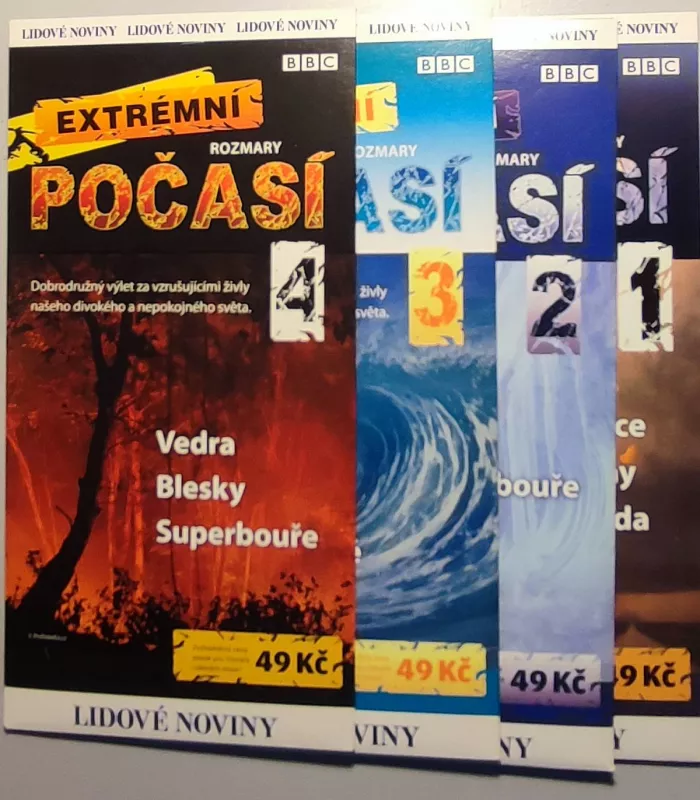 4DVD Extrémní počasí 1-4