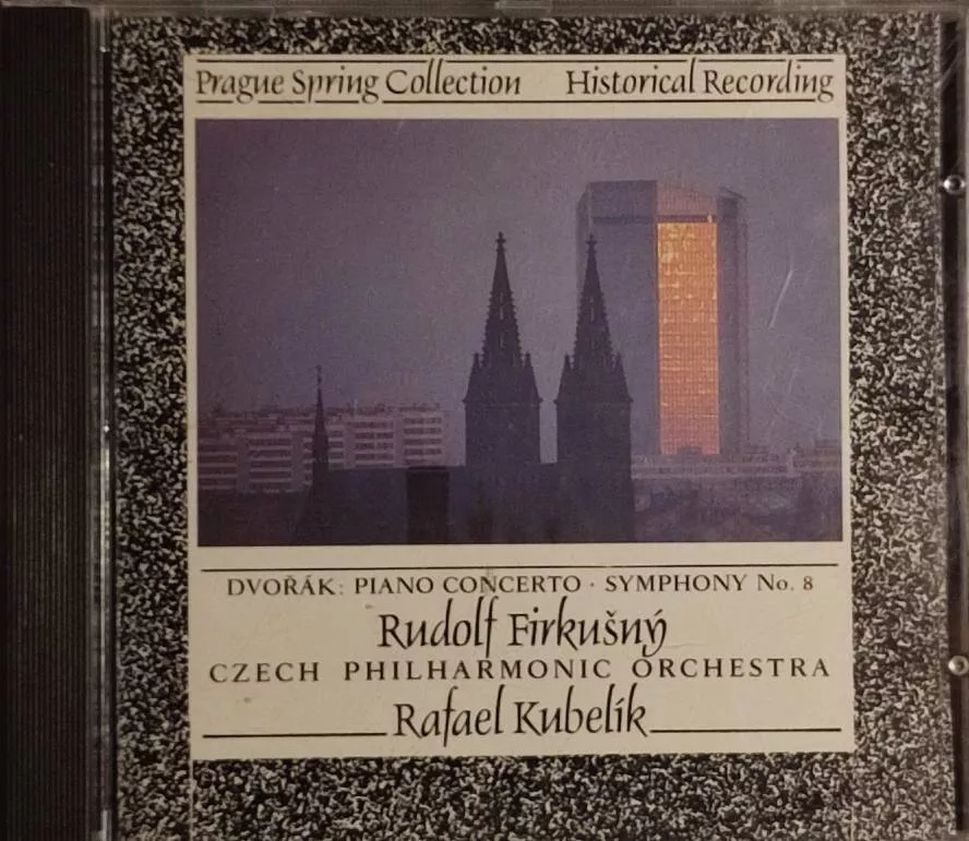 CD Antonín Dvořák Piano concerto symphony no.8