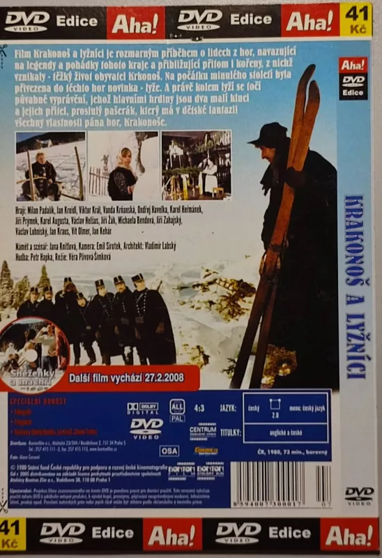 DVD Krakonoš a lyžníci