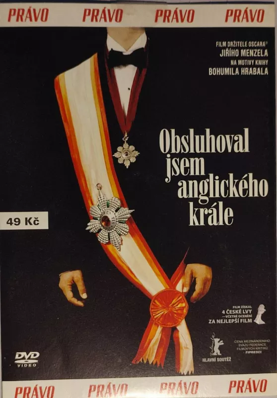 DVD Obsluhoval jsem anglického krále