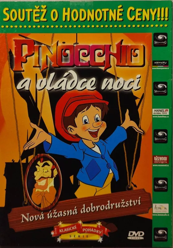 DVD Pinocchio a vládce noci