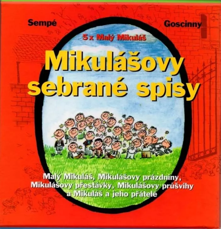 René Goscinny,Jean-Jacques Sempé Mikulášovy sebrané spisy -dárkový box