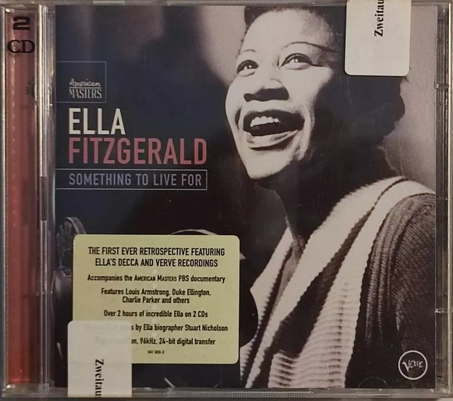 2CD Ella Fitzgerald – Something To Live For