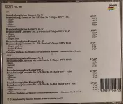 2CD Johann Sebastian Bach Brandenburgische konzerte 1-6