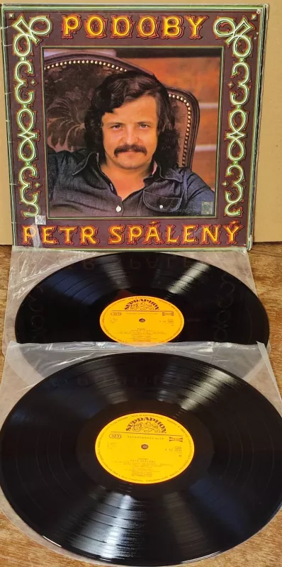 2LP Petr Spálený Podoby VG/VG