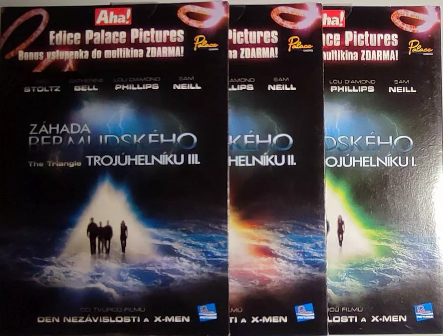 3DVD Záhada Bermudského trojúhelníku I-III
