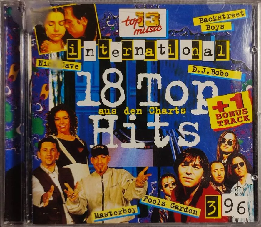 CD 18 TOP HITS aus der Charts 3/96