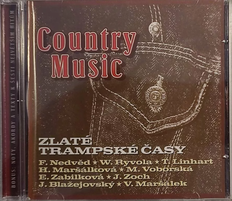 CD Country Music - Zlaté trampské časy