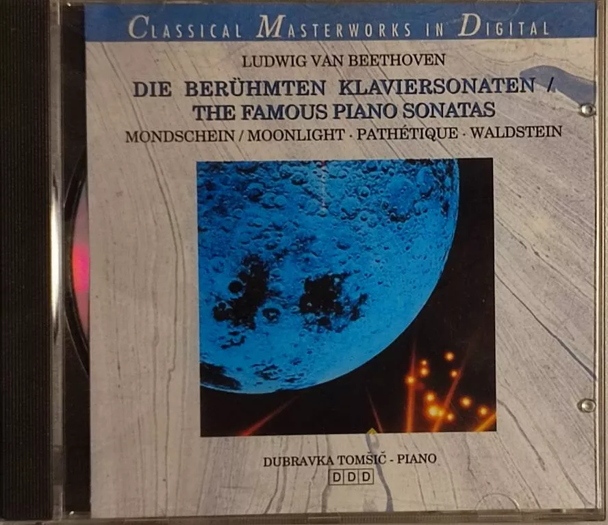 CD Ludwig van Neethoven The famous piano sonatas