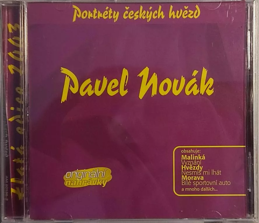 CD Pavel Novák Portréty Českých Hvězd