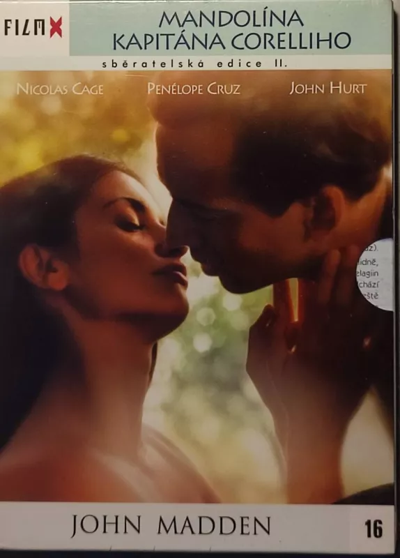 DVD Mandolína kapitána Corelliho (Nicolas Cage,Penélope Cruz)
