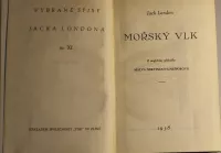 Jack London Mořský vlk 1938
