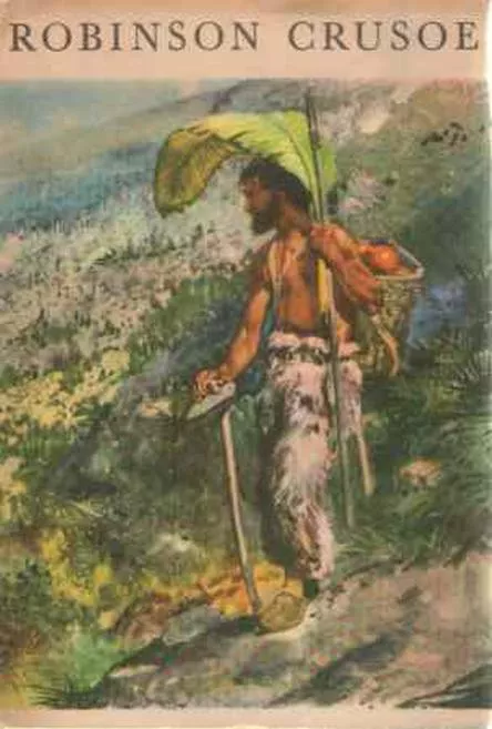 Josef Věromír Pleva Robinson Crusoe (převyprávění) il. Zdeněk Burian
