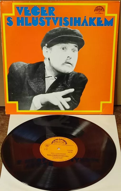 LP Lubomír Lipský / Miroslav Homola Večer s Hlustvisihákem EX-/EX-