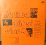 LP M.Horníček, J.Sovák, Vladimír Menšík Je libo dát si víno? EX-/EX