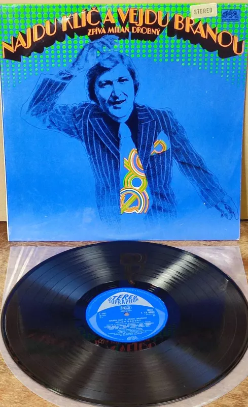 LP Milan Drobný Najdu klíč a vejdu branou EX-/EX-