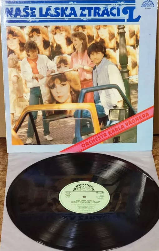 LP Orchestr Karla Vágnera Naše láska ztrácí L EX/EX