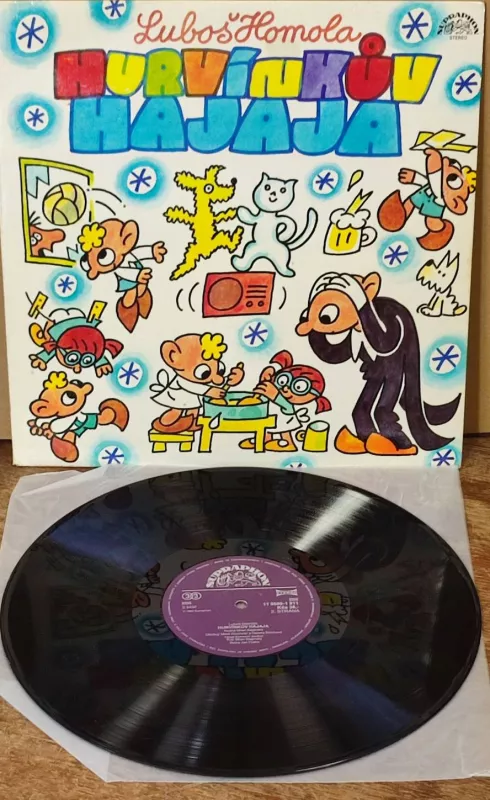 LP Spejbl & Hurvínek Hurvínkův Hajaja VG/VG