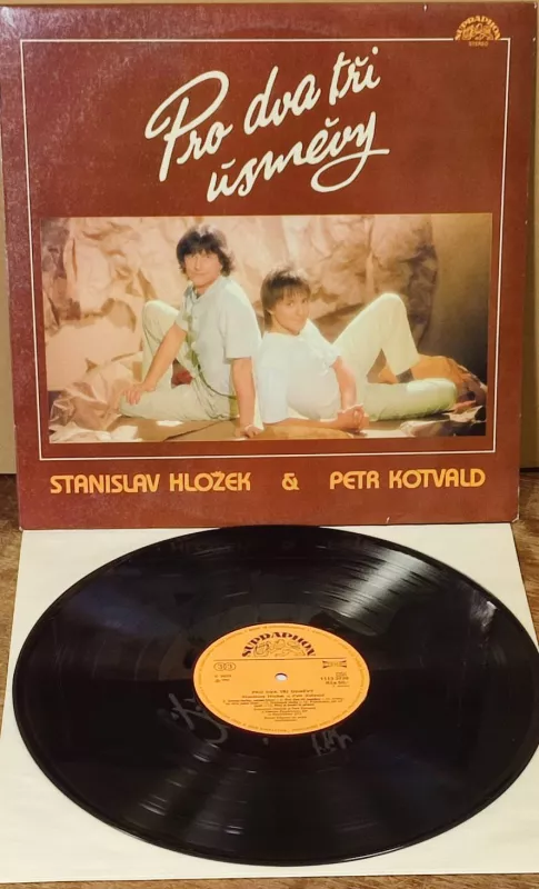 LP Stanislav Hložek & Petr Kotvald - Pro Dva Tři Úsměvy VG+/EX