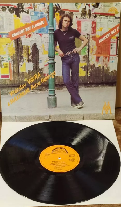 LP Vítězslav Vávra Koncert bez plakátu EX-/EX