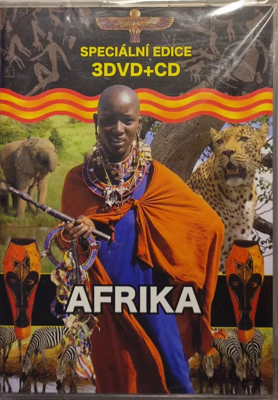 3DVD+CD Afrika Egypt,Tunisko,Keňa,Jihoafrická republika,Nambie+CD