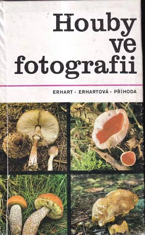 Antonín Příhoda, Josef Erhart, Marie Erhartová Houby ve fotografii