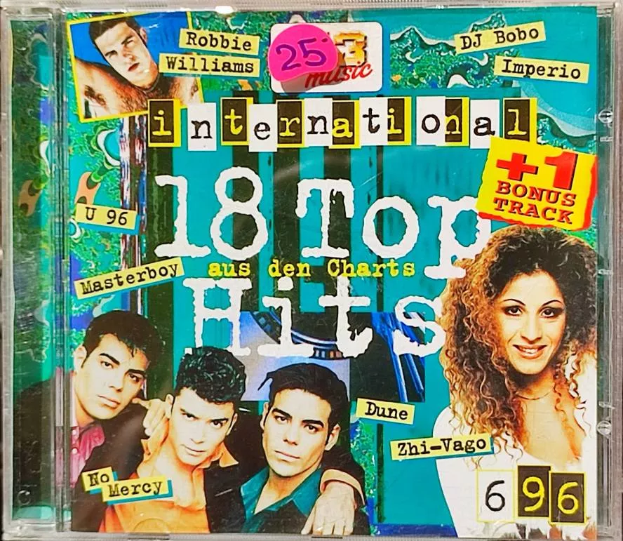 CD 18 TOP HITS aus der Charts 6/96