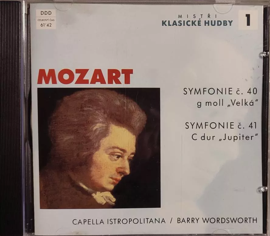 CD Mistři klasické hudby Mozart.
