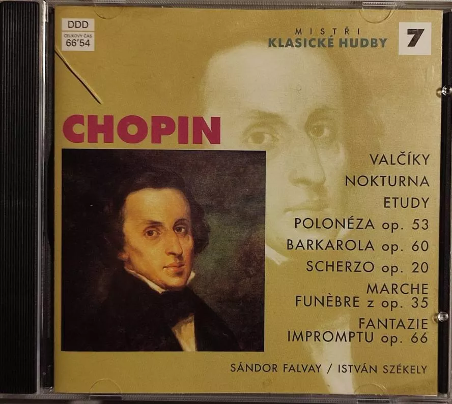 CD Mistři klasické hudby.Chopin