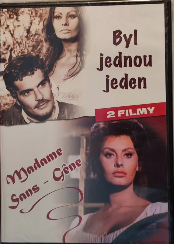 DVD Byl jednou jeden + Madame Sans (Sophia Loren)