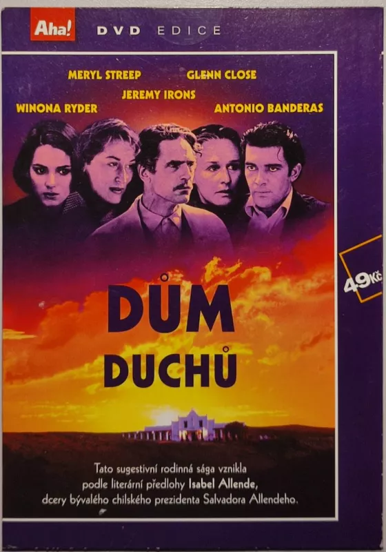 DVD Dům duchů (Meryl Streep)