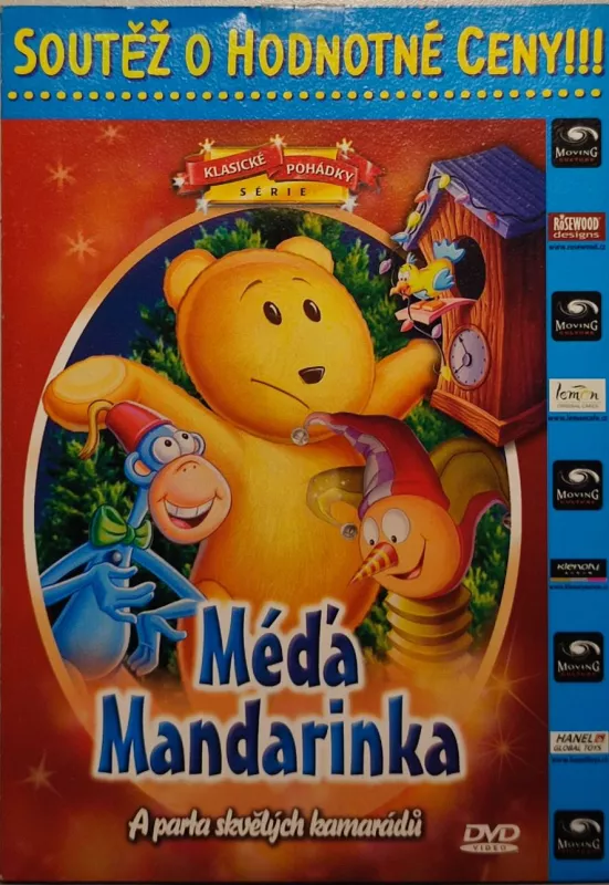 DVD Méďa Mandarinka (a parta skvělých kamarádů)